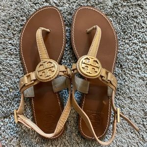 Tory Burch Beige Sandals